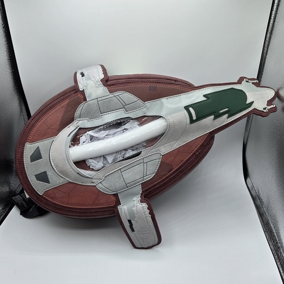 Loungeflt Star Wars Slave 1 Sling Bag Backpack 2020 Con Exclusive Funko Pop - Picture 4 of 12